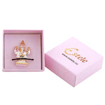 Thumbnail for Estele Gold-Polished Spiritual Lord Bal Ganesha Idol for Gifts & HouseWarming/Home/Office Decors - Distacart