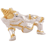 Thumbnail for Estele Gold-Polished Spiritual Lord Bal Ganesha Idol for Gifts & HouseWarming/Home/Office Decors - Distacart