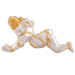 Thumbnail for Estele Gold-Polished Spiritual Lord Bal Ganesha Idol for Gifts & HouseWarming/Home/Office Decors - Distacart