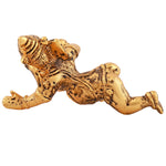 Thumbnail for Estele Gold-Polished Spiritual Lord Bal Ganesha Idol for Gifts & HouseWarming/Home/Office Decors - Distacart