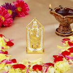 Thumbnail for Estele Gold-Polished Lord Tirupati Balaji Idol Showpiece for Pooja Mandir/ Home Decorative