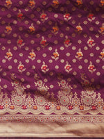 Thumbnail for Anouk Woven Design Zari Banarasi Saree - Distacart