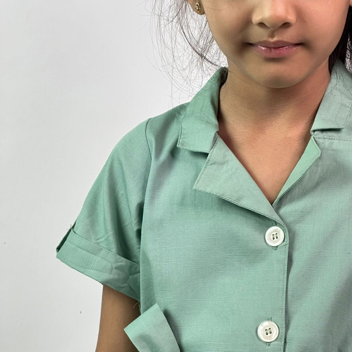 ArthLife Seafoam Green Watermelon Shirt Dress - Distacart