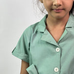 Thumbnail for ArthLife Seafoam Green Watermelon Shirt Dress - Distacart
