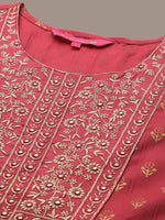 Thumbnail for Anubhutee Ethnic Motifs Printed Thread Work Work Kurta with Trousers & Dupatta - Distacart