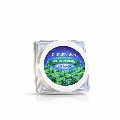 CUFFS N LASHES Lush Lips Intensive Recovery Lip Mask - Mr Peppermint - Distacart