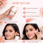 Thumbnail for CUFFS N LASHES After Glow Liquid Blush - 05 Rosewood - Distacart