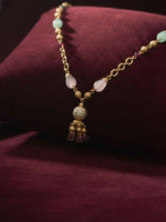 Thumbnail for NVR Women Gold Plated Multicolour chain - Distacart