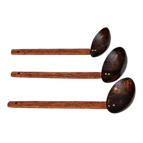 Thenga Coconut Shell Ladles/Spoon Set - Dista