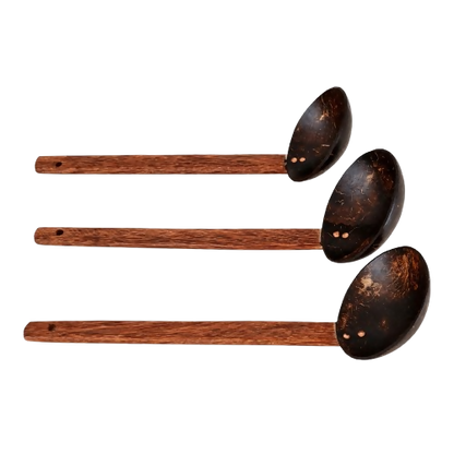 Thenga Coconut Shell Ladles/Spoon Set - Dista