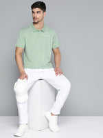 Thumbnail for Alcis Men Polo Collar Anti Static Slim Fit Sports T-shirt - Distacart