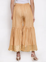 Thumbnail for TAG 7 Women Flared Regular Palazzos