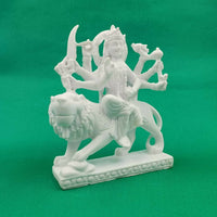 Thumbnail for Craftvatika Marble Dust Maa Durga Idol - Distacart