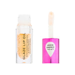 Thumbnail for Makeup Revolution Glaze Lip Oil Intense Nourishment With Hyaluronic Acid Vitamin E - Getaway Terracotta