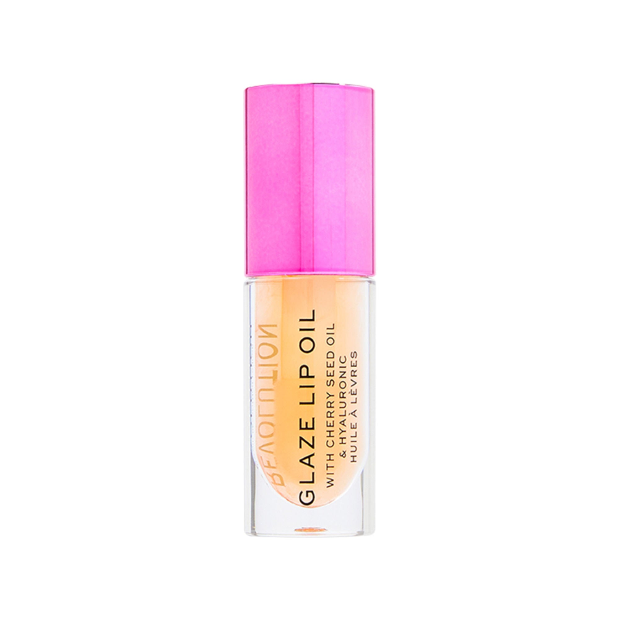 Makeup Revolution Glaze Lip Oil Intense Nourishment With Hyaluronic Acid Vitamin E - Getaway Terracotta - Distacart