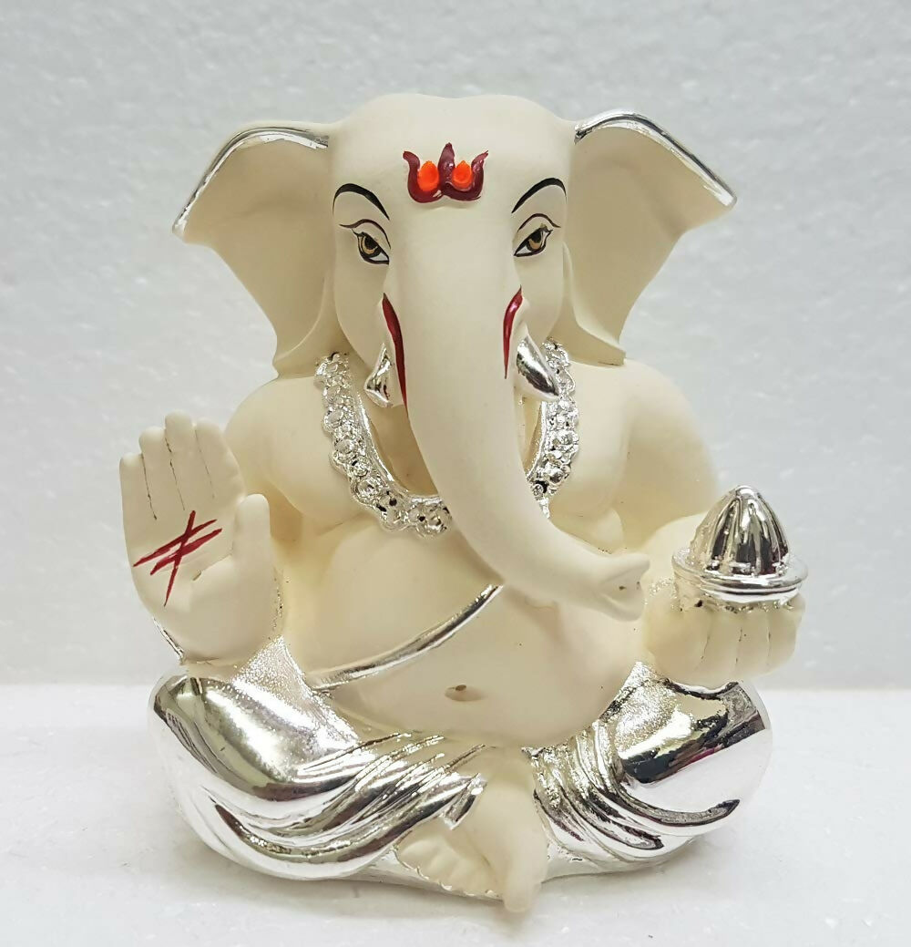 Gold Art India Ceramic Ganesh Idol - Distacart