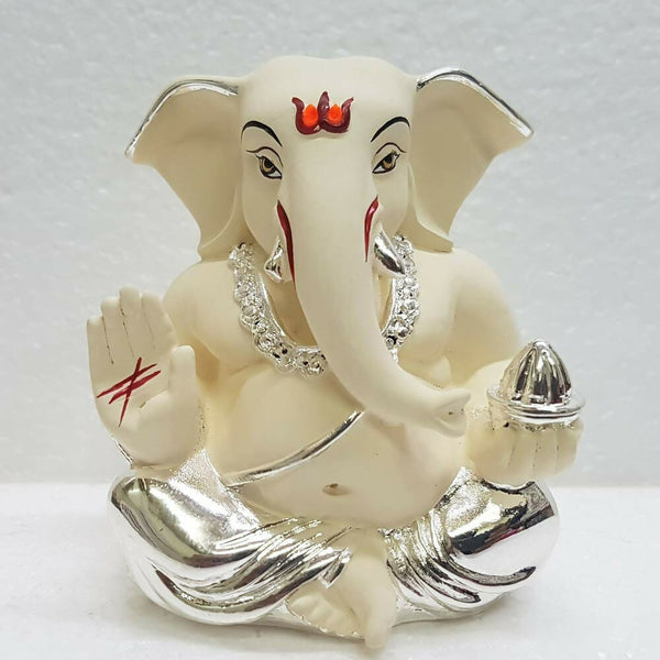 Gold Art India Ceramic Ganesh Idol - Distacart