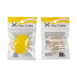 Thumbnail for Miss Claire Lx042 Facial Scrubber Oval - Lemon - Distacart