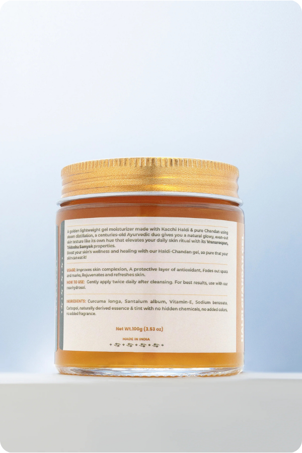 Soma Naturals Haldi Chandan Gel - Distacart