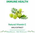 Thumbnail for bliss welness immune health natural vitamin c amla extract veg tablet