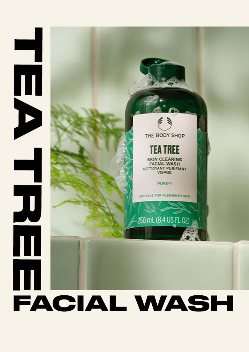 The Body Shop Tea Tree Skin Clearing Facial Wash - Distacart