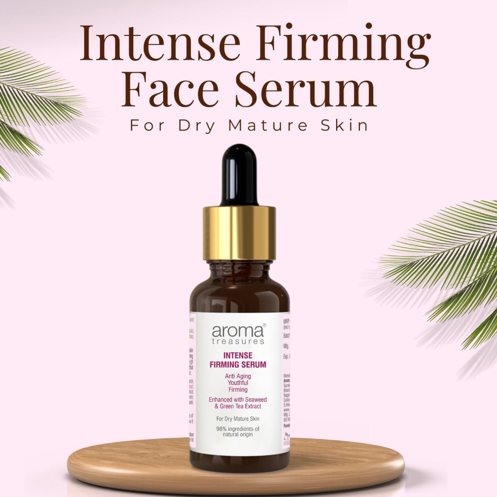 Aroma Treasures Intense Firming Anti Ageing Face Serum - Distacart