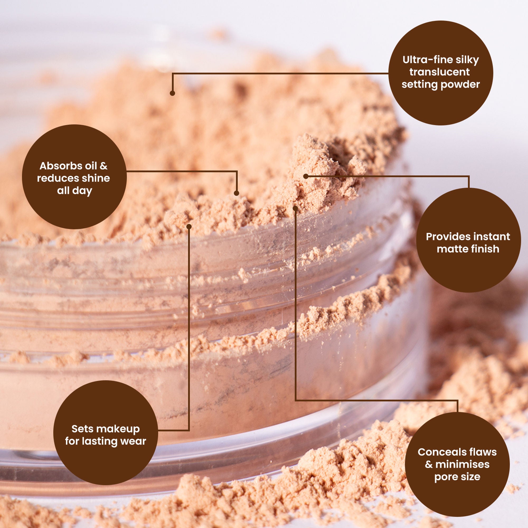 Miss Claire Blooming Face Powder - Translucent Tl4