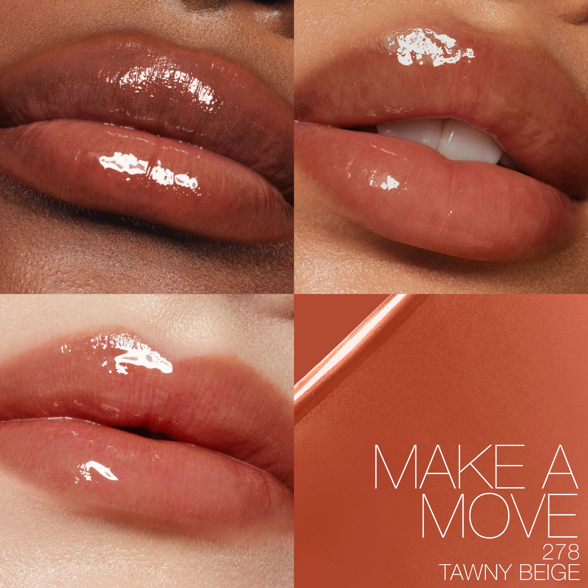 nars afterglow lip shine make a move 278
