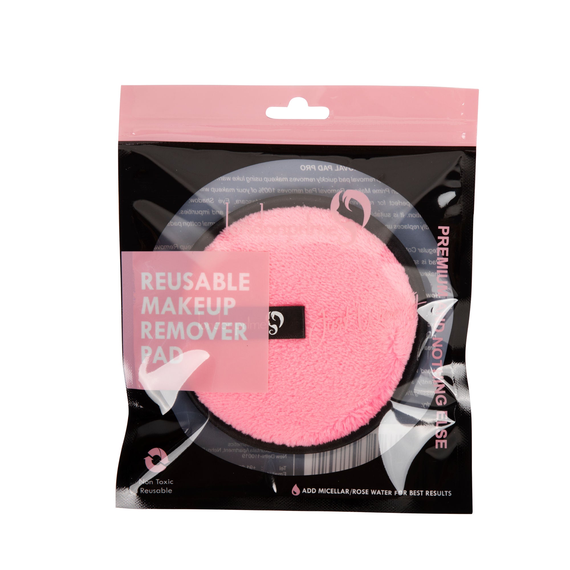 London Prime Reusable Makeup Remover Pad Pro Baby Pink ( Formerly London Pride Cosmetics )
