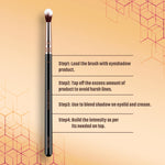 Thumbnail for Miss Claire M18 - Eyeshadow Blending Brush - Rose Gold