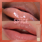 Thumbnail for Makeup Revolution Juicy Peptide Lip Balm - Nude Spice - Distacart