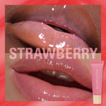Thumbnail for Makeup Revolution Juicy Peptide Lip Balm - Pink Strawberry - Distacart