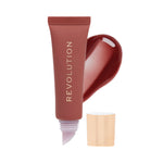 Thumbnail for Makeup Revolution Juicy Peptide Lip Balm - Nude Latte