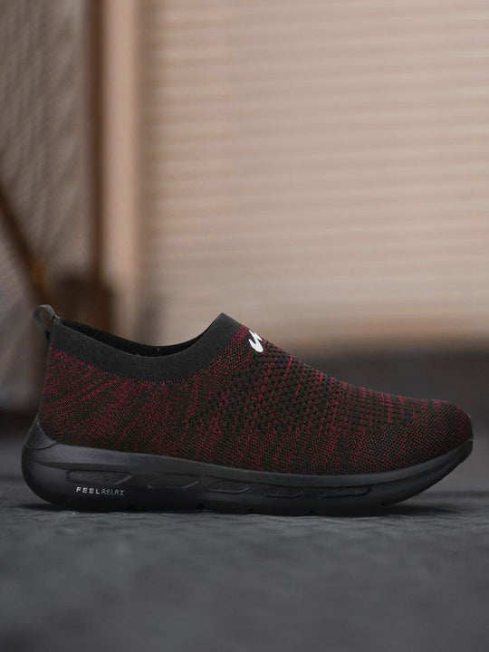 Buy Campus Men Red Mesh Walking Shoes Online At Low Price