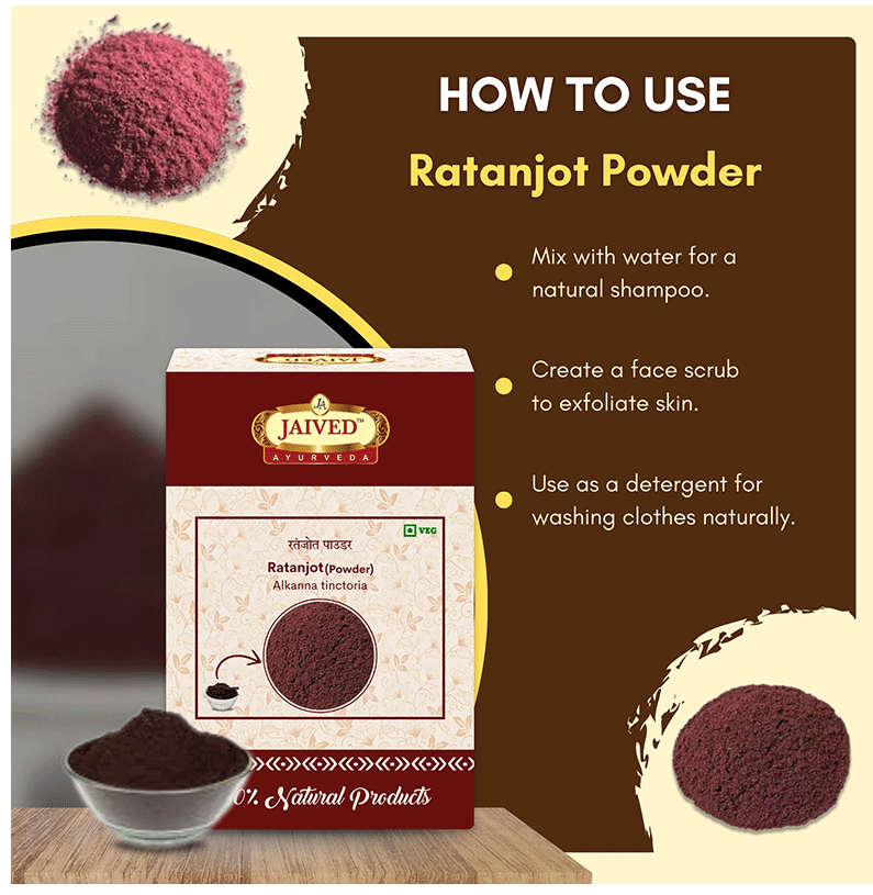 Jaived Ayurveda Ratanjot Powder