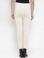 Thumbnail for TAG 7 Women Pack Of 2 Solid Churidar-Length Leggings - Distacart