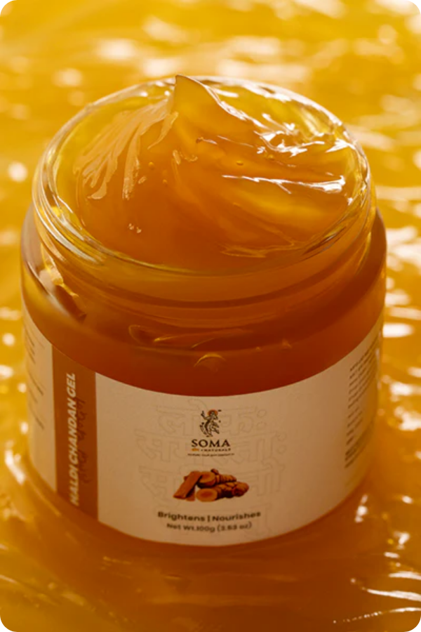 Soma Naturals Haldi Chandan Gel - Distacart