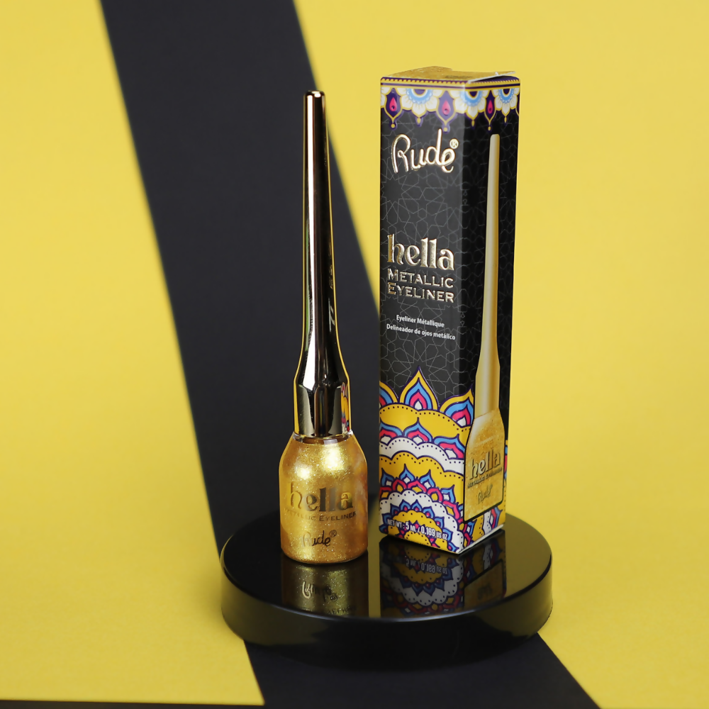 Rude Cosmetics Hella Metallic Eyeliner - Citrine