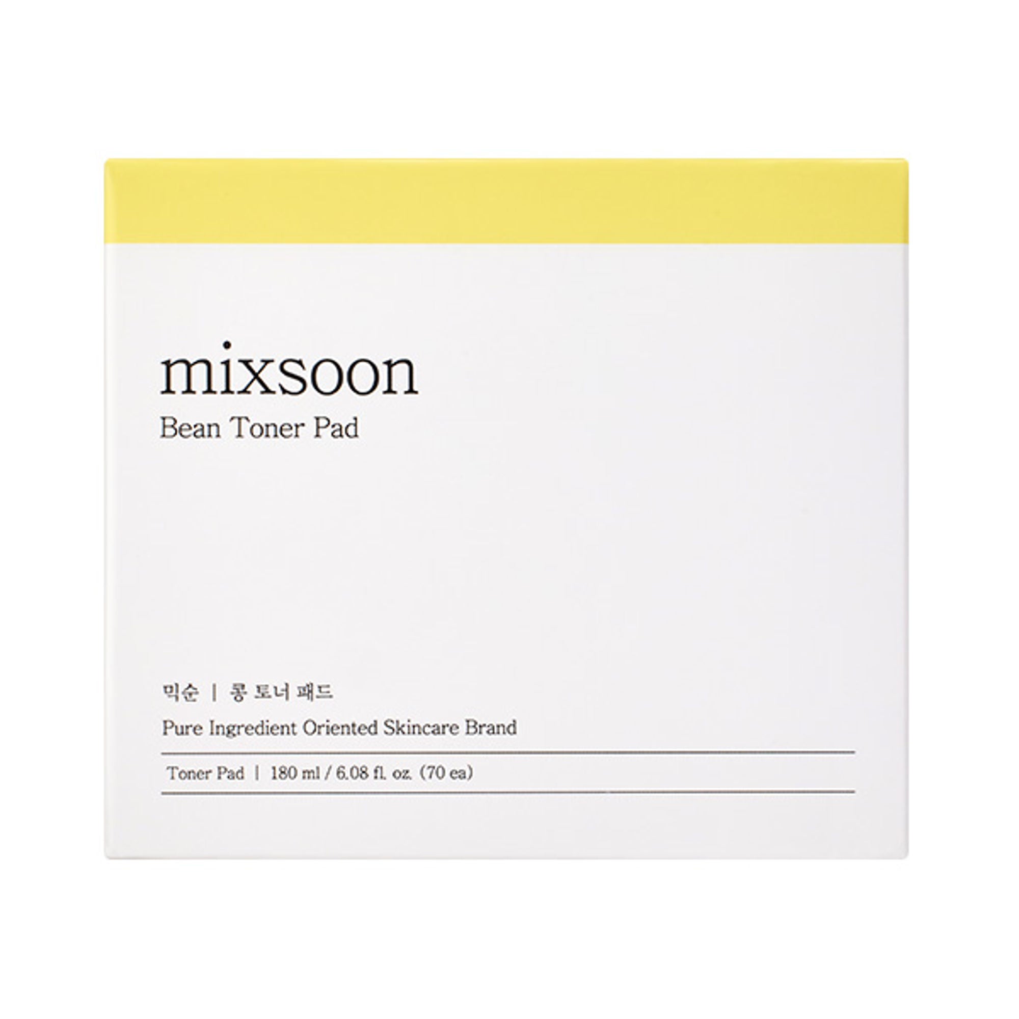 Mixsoon Bean Toner Pad, Hydrates, Brightens & Refreshes Skin with Fermented Beans - Distacart