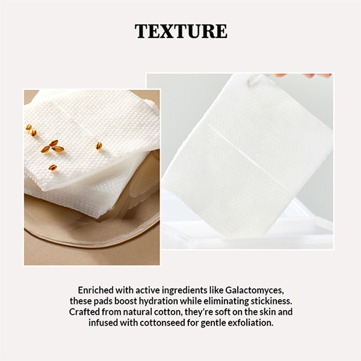 Mixsoon Galactomyces Toner Pad, Gentle Exfoliation, Brightens Skin & Boosts Radiance - Distacart