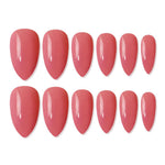 Thumbnail for shills professional reusable press on nails almond spn629