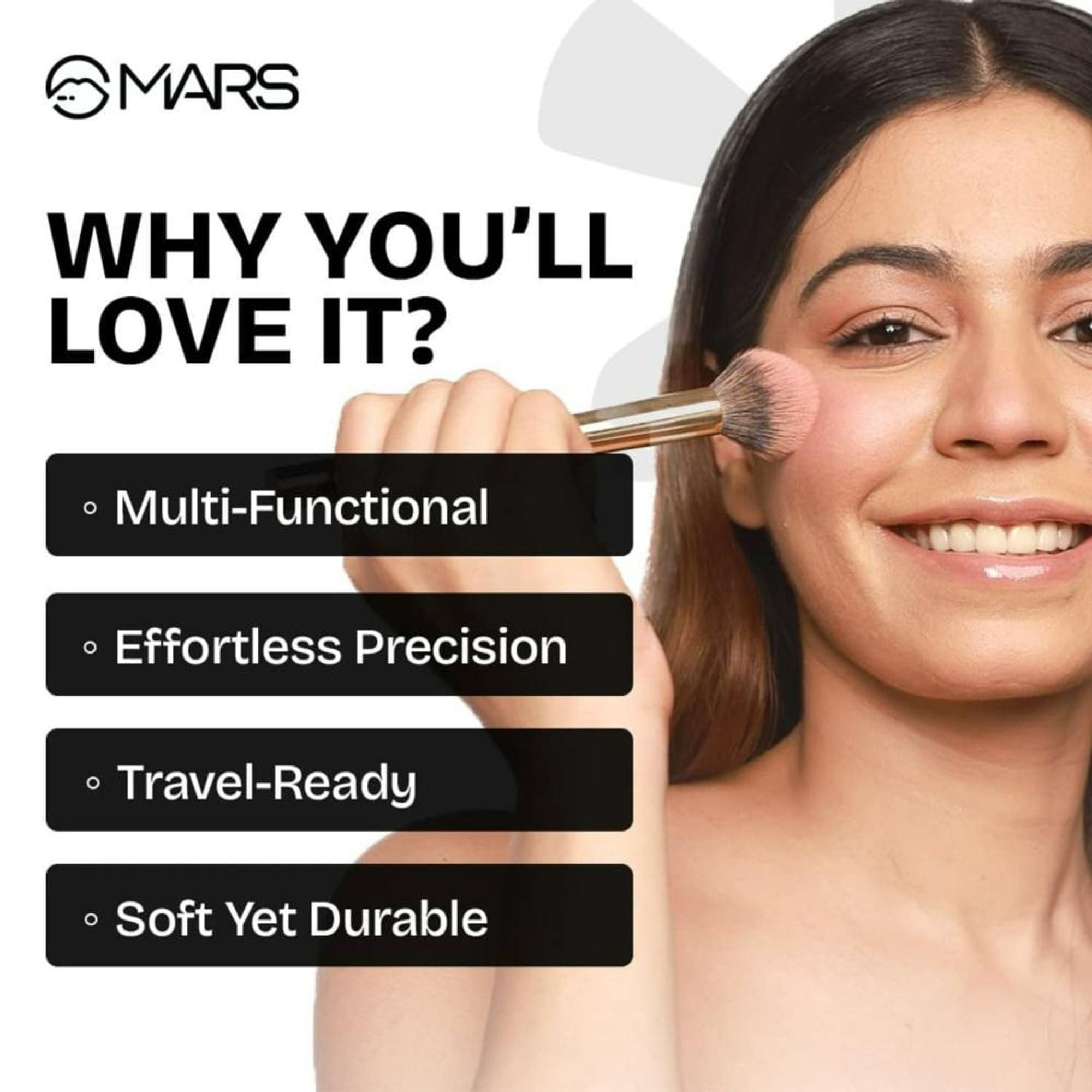 MARS Cosmetics Penta Perfect Brush - Set of 5 - Distacart