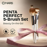 Thumbnail for MARS Cosmetics Penta Perfect Brush - Set of 5 - Distacart