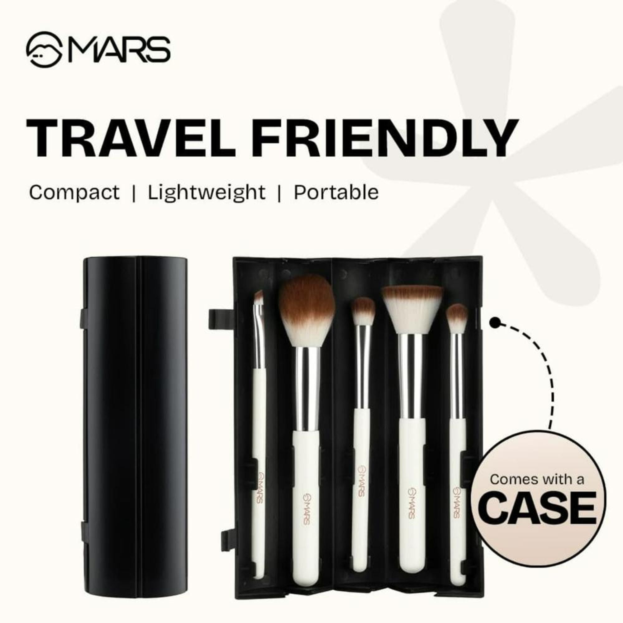 MARS Cosmetics Penta Perfect Brush - Set of 5 - Distacart