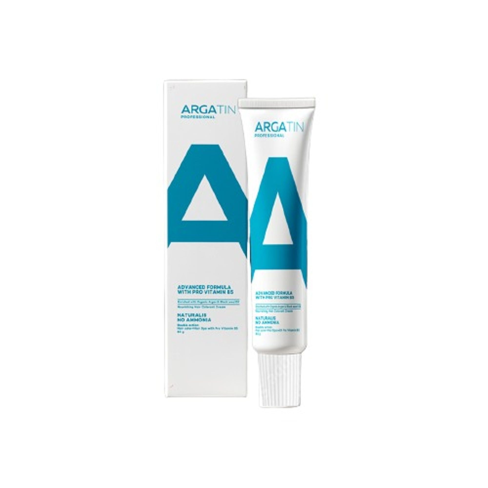 Argatin Naturalis Hair Color Cream With Black Seed Oil & Argan Oil - 2 Darkest Brown - Distacart