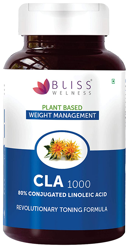 bliss welness weight management cla 1000 80 conjugated linoleic acid capsule