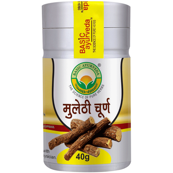 Basic Ayurveda Mulethi Churna - Distacart