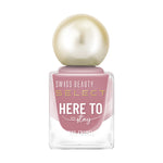 Thumbnail for Swiss Beauty Select Here To Stay Nail Enamel - Nude Avenue - Distacart