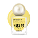 Thumbnail for Swiss Beauty Select Here To Stay Nail Enamel - Spectra Yellow