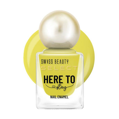 Swiss Beauty Select Here To Stay Nail Enamel - Twisted Green